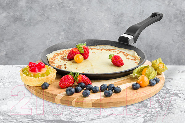 Изображение товара Блинная сковорода Elan Gallery Гармония вкуса / 120399 (черный оникс)