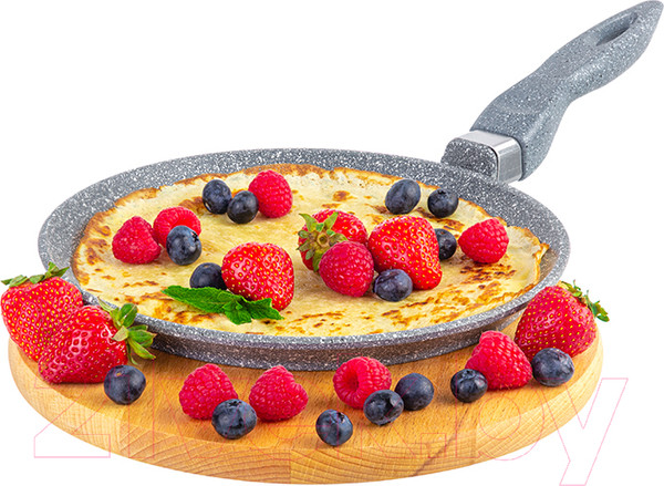 Изображение товара Блинная сковорода Elan Gallery Гармония вкуса / 120568 (серый мрамор)