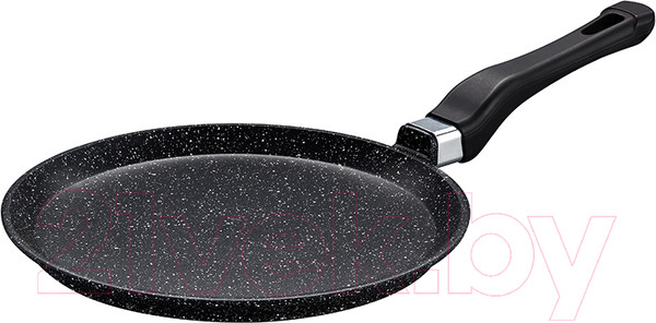 Изображение товара Блинная сковорода Elan Gallery Гармония вкуса / 120203 (черный мрамор)