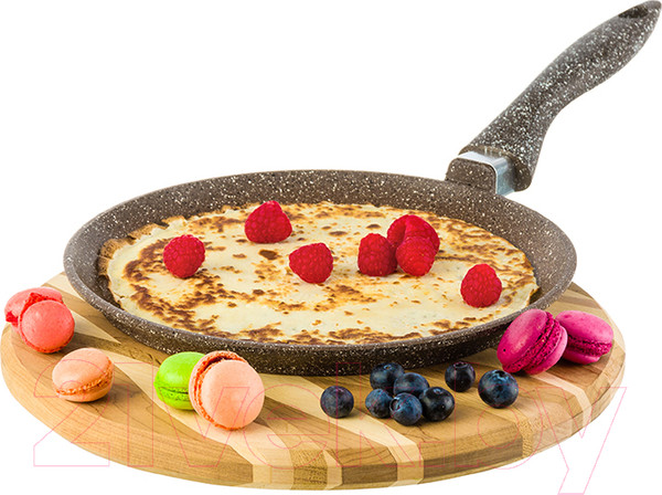 Изображение товара Блинная сковорода Elan Gallery Гармония вкуса / 120321 (коричневый опал)