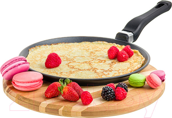 Изображение товара Блинная сковорода Elan Gallery Гармония вкуса / 120400 (черный оникс)