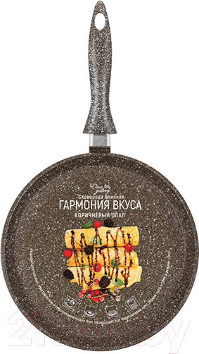 Изображение товара Блинная сковорода Elan Gallery Гармония вкуса / 120322 (коричневый опал)