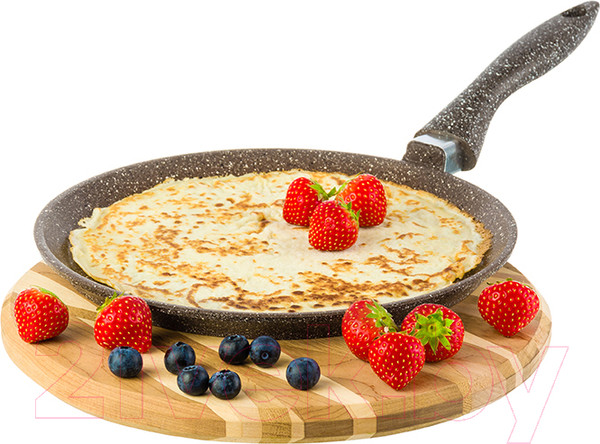 Изображение товара Блинная сковорода Elan Gallery Гармония вкуса / 120322 (коричневый опал)