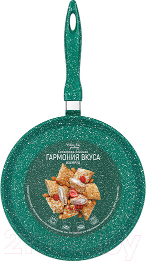 Изображение товара Блинная сковорода Elan Gallery Гармония вкуса / 120624 (изумруд)