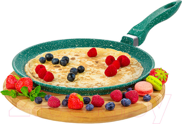 Изображение товара Блинная сковорода Elan Gallery Гармония вкуса / 120624 (изумруд)