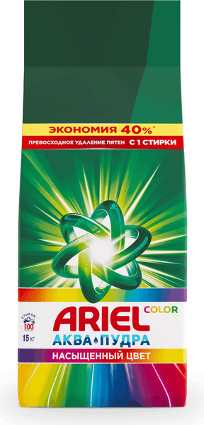 Изображение товара Стиральный порошок Ariel Color (Автомат, 15кг)