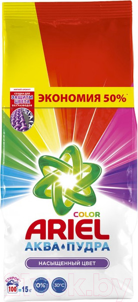 Изображение товара Стиральный порошок Ariel Color (Автомат, 15кг)