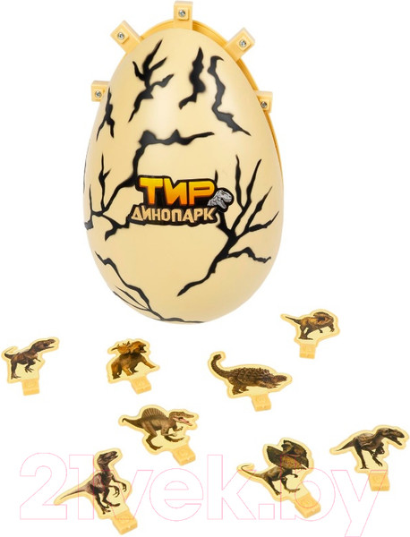 Изображение товара Бластер игрушечный Bondibon Тир Динопарк / ВВ6242