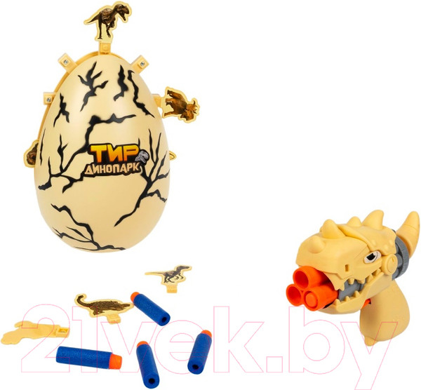 Изображение товара Бластер игрушечный Bondibon Тир Динопарк / ВВ6242