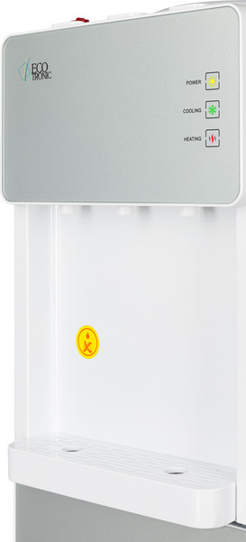 Изображение товара Кулер Ecotronic K23-LCE XS (шкафчик 7л, белый/серебристый)