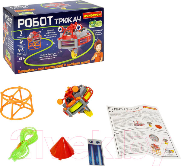 Изображение товара Набор для опытов Bondibon Робот-трюкач / ВВ6243