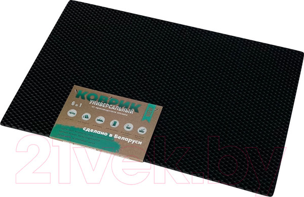 Изображение товара Коврик под миску Alicosta ЭВА 600x400_2/1/1_UNI (соты/черный)