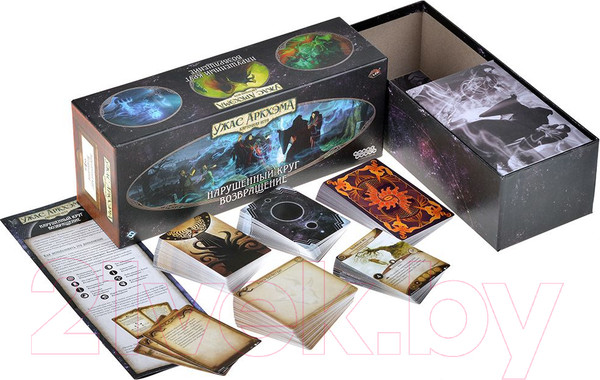 Изображение товара Дополнение к настольной игре Мир Хобби Ужас Аркхэма. Нарушенный круг. Возвращение / 915676