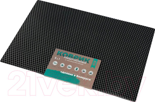 Изображение товара Коврик под миску Alicosta ЭВА 600x400_2/2/1_UNI (соты/серый)