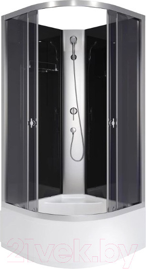 Изображение товара Душевая кабина Niagara Eco E80/40/TN/BK 80x80x195