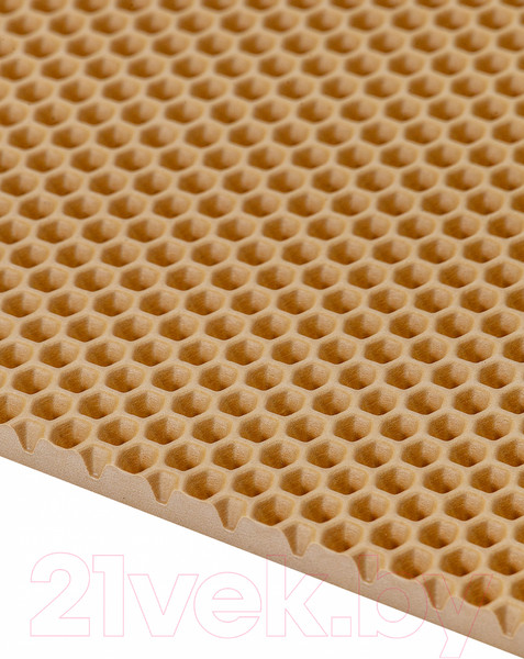 Изображение товара Коврик грязезащитный Alicosta ЭВА 1300x800_2/3_UNI (соты/бежевый)