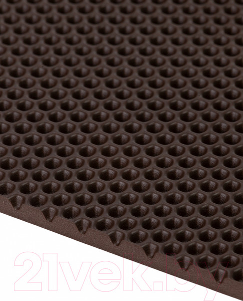 Изображение товара Коврик под миску Alicosta ЭВА Кот 600x400_1/5_UNI (соты/коричневый)