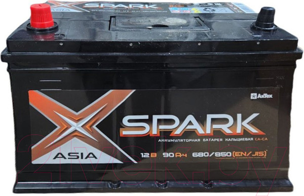 Изображение товара Автомобильный аккумулятор SPARK Asia 680/850A EN/JIS L+ / SPAA90-3-L (90 А/ч)