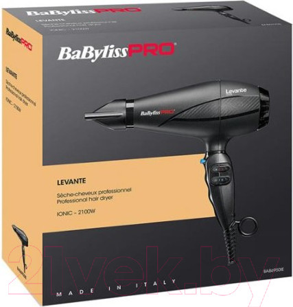 Изображение товара Профессиональный фен BaByliss Pro Levante BAB6950IE