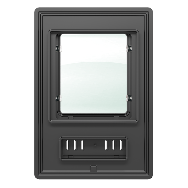 Изображение товара Дверца каминная Aston 350 (антрацит)