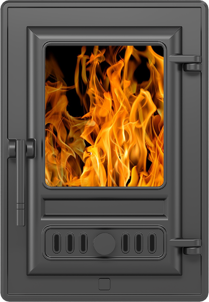 Изображение товара Дверца каминная Aston 350 (антрацит)