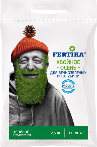 Изображение товара Удобрение Fertika Хвойное Осень (2.5кг)