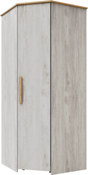 Изображение товара Комплект мебели для спальни Мебель-КМК Скандинавия 0928 (бетон светлый/дуб наварра)