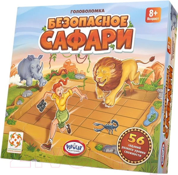 Изображение товара Настольная игра Popular Playthings Безопасное сафари / БП-00004493