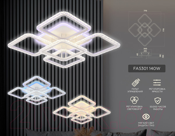 Изображение товара Люстра Ambrella Acrylica / FA5301