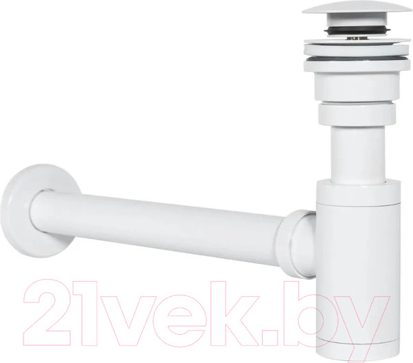 Изображение товара Сифон REA С донным клапаном A6952 (белый глянцевый)