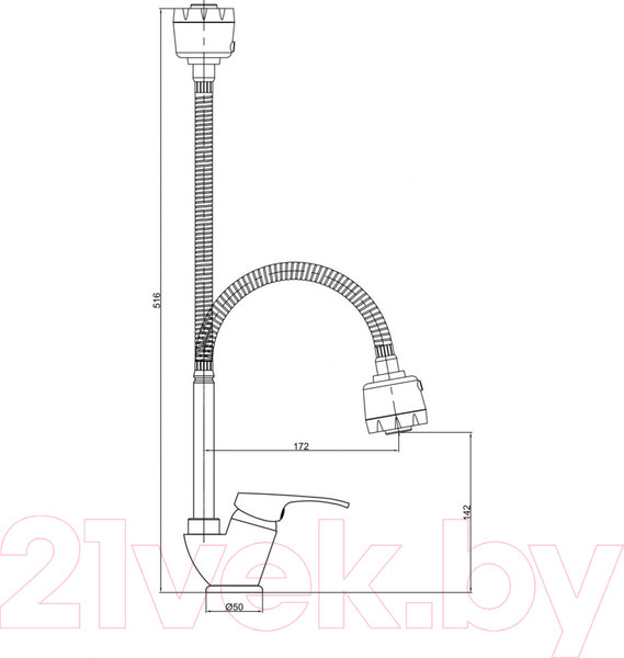 Изображение товара Смеситель Gross Aqua Base 3205258С-В015