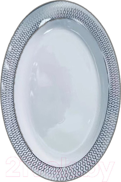 Изображение товара Блюдо Lenardi Севилья серебро 145-561