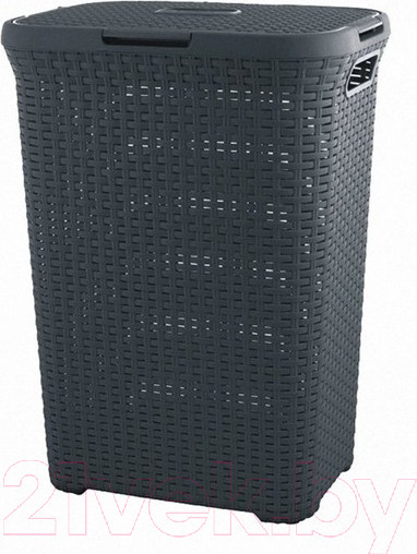 Изображение товара Корзина для белья Curver Laundry Hamper / 193013 (темно-серый)