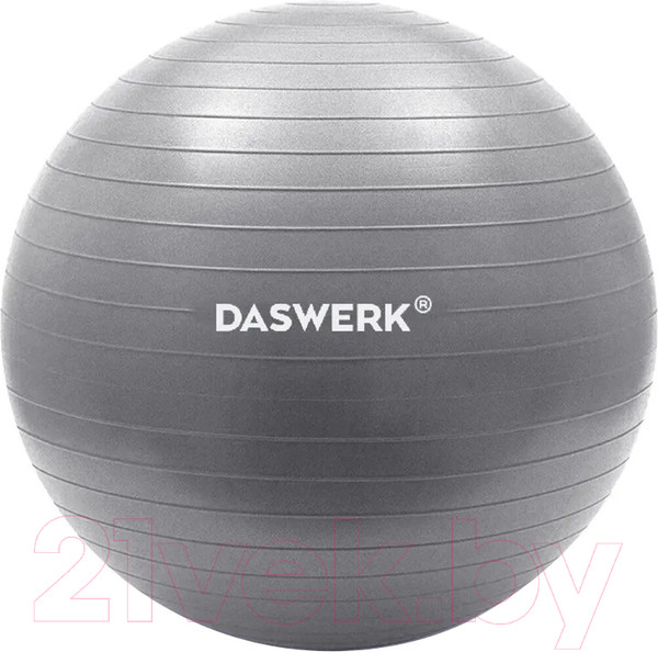 Изображение товара Гимнастический мяч Daswerk 680014 (серебристый)