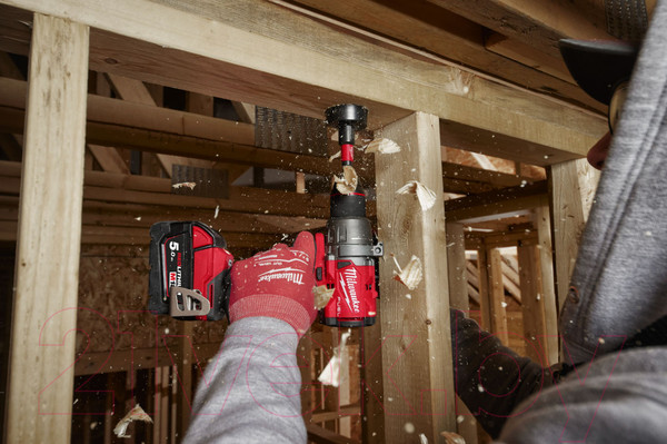 Изображение товара Аккумуляторная дрель-шуруповерт Milwaukee M18 FDD3-0X / 4933479862