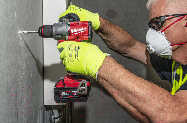 Изображение товара Аккумуляторная дрель-шуруповерт Milwaukee M18 FPD3-0X / 4933479859