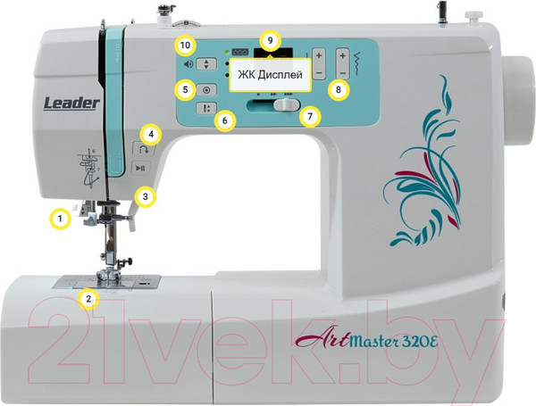 Изображение товара Швейная машина Leader Artmaster 320E