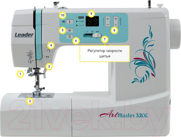 Изображение товара Швейная машина Leader Artmaster 320E