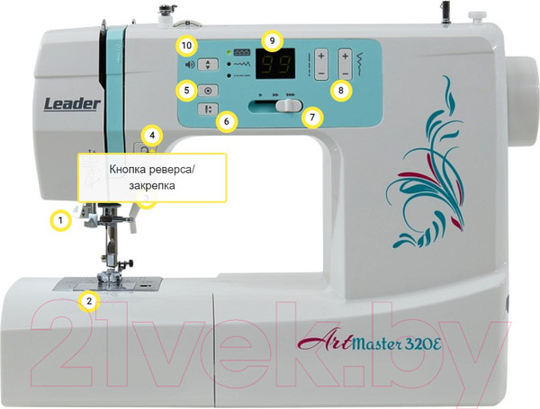 Изображение товара Швейная машина Leader Artmaster 320E
