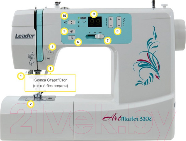 Изображение товара Швейная машина Leader Artmaster 320E