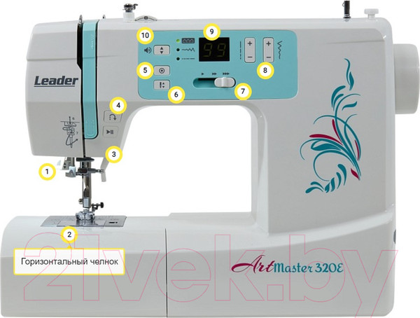 Изображение товара Швейная машина Leader Artmaster 320E