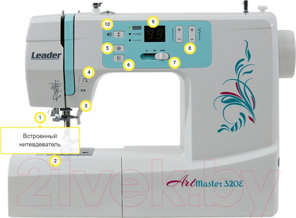 Изображение товара Швейная машина Leader Artmaster 320E