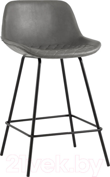 Изображение товара Стул барный Stool Group Деймон полубарный / AV 463-Pg-08(PP) (экокожа серый)