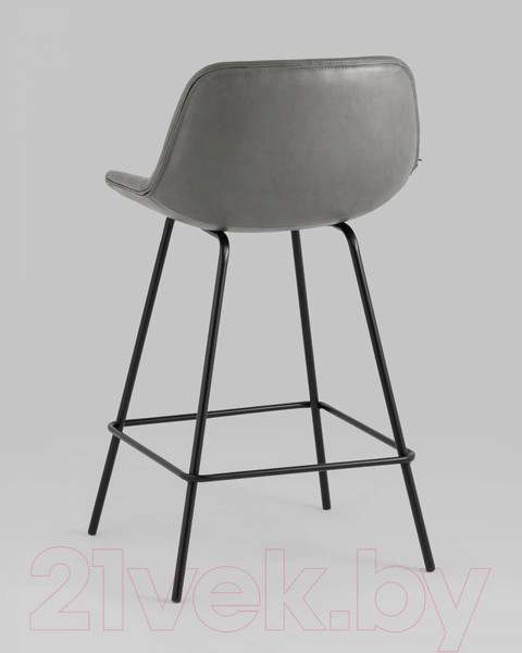 Изображение товара Стул барный Stool Group Деймон полубарный / AV 463-Pg-08(PP) (экокожа серый)