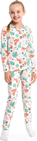 Изображение товара Пижама детская Mark Formelle 567722 (р.128-64, лесные зверята)
