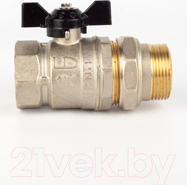 Изображение товара Шаровой кран LD Pride Ду 32 / LD.47.306.32 (ручка бабочка)