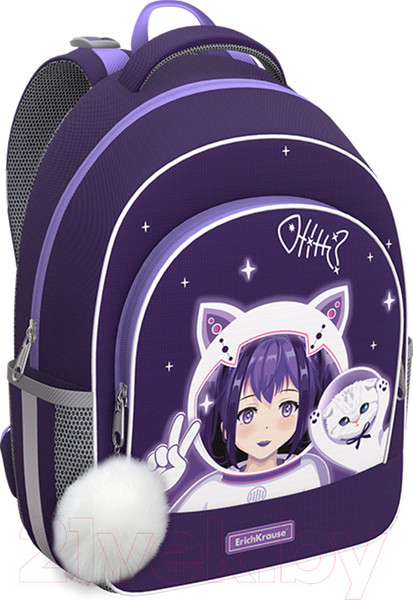 Изображение товара Школьный рюкзак Erich Krause ErgoLine 15L Space Anime / 59872