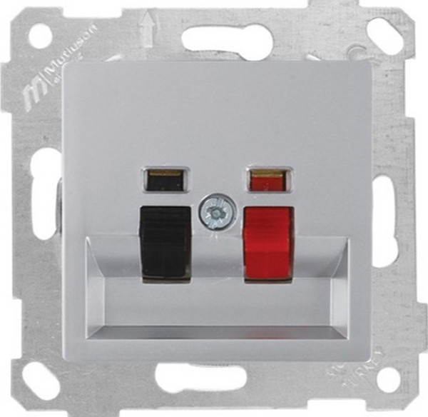 Изображение товара Розетка Mutlusan Rita 2200-480-0182 (нержавеющая сталь)