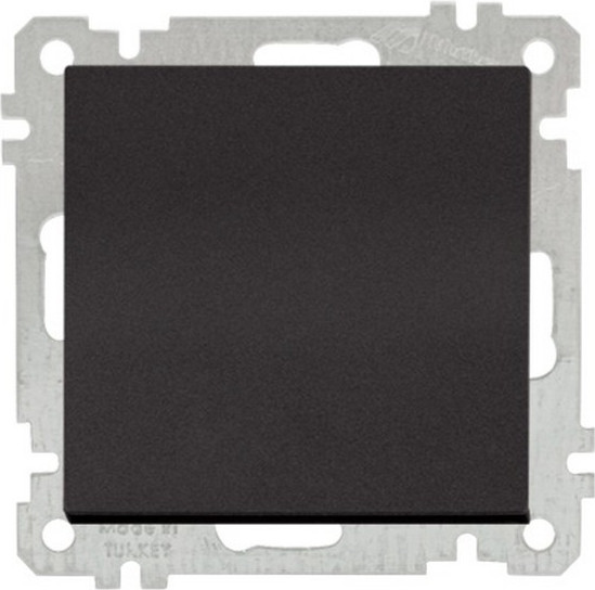 Изображение товара Выключатель Mutlusan Daria 2100-401-0184 (черный матовый)