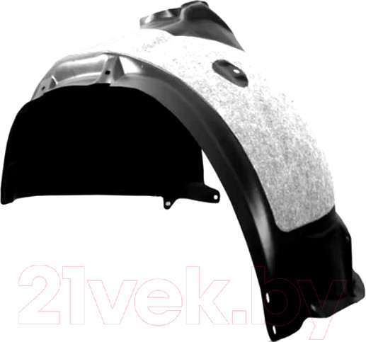 Изображение товара Подкрылок Totem Liners Для Geely Monjaro I 2022 / TOTEM.S.A67450.11 (передний левый)